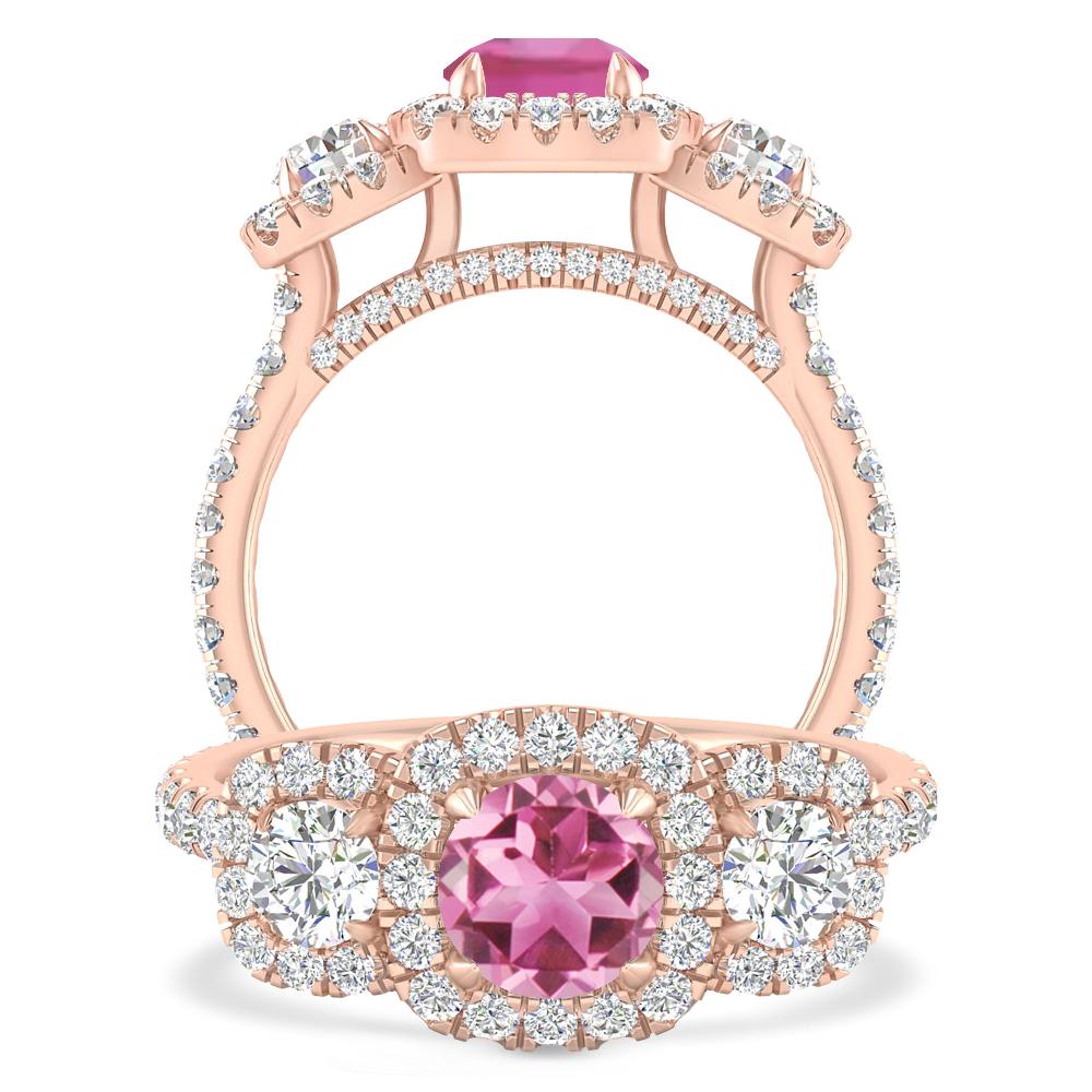 Rose Gold - Pink Tourmaline