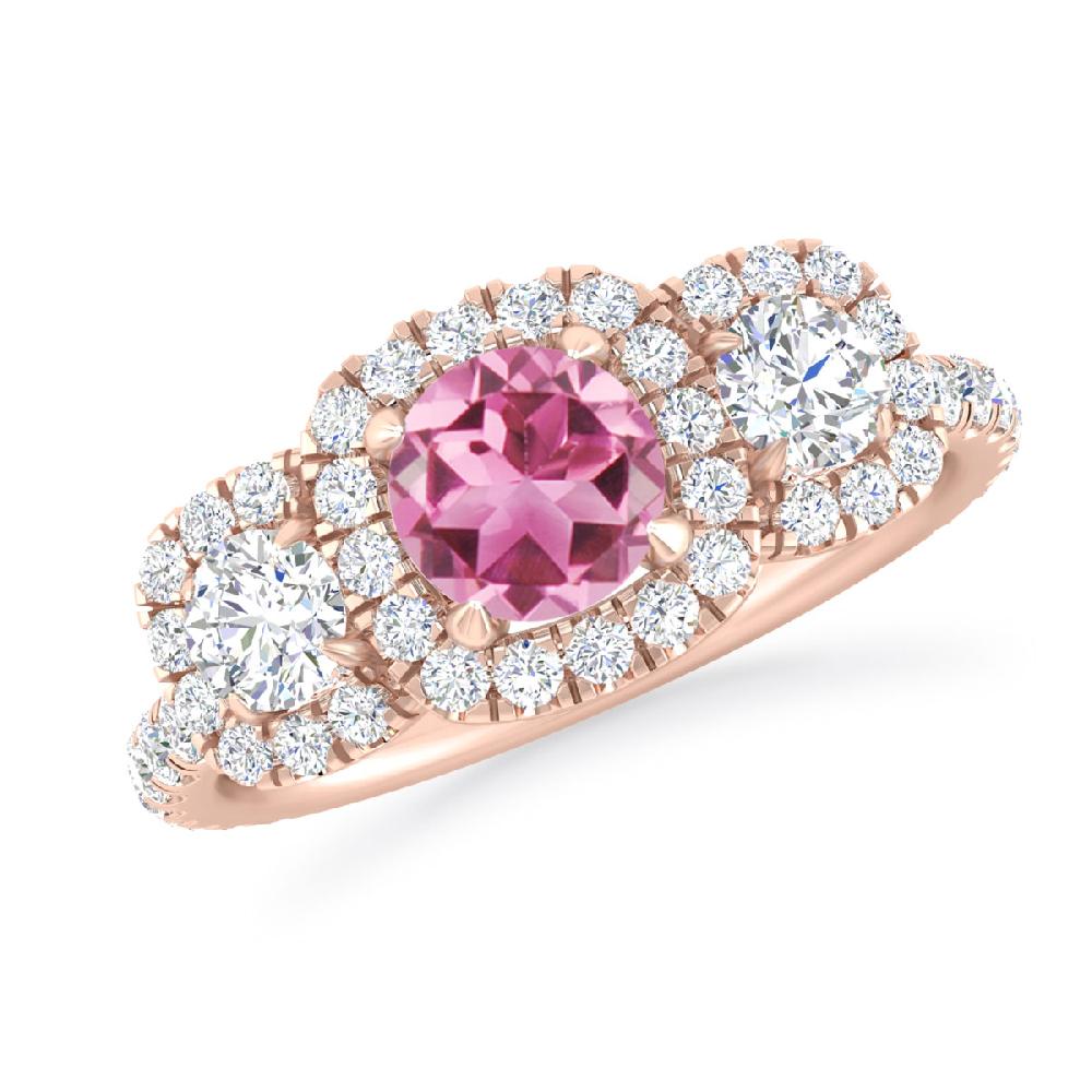 Rose Gold - Pink Tourmaline