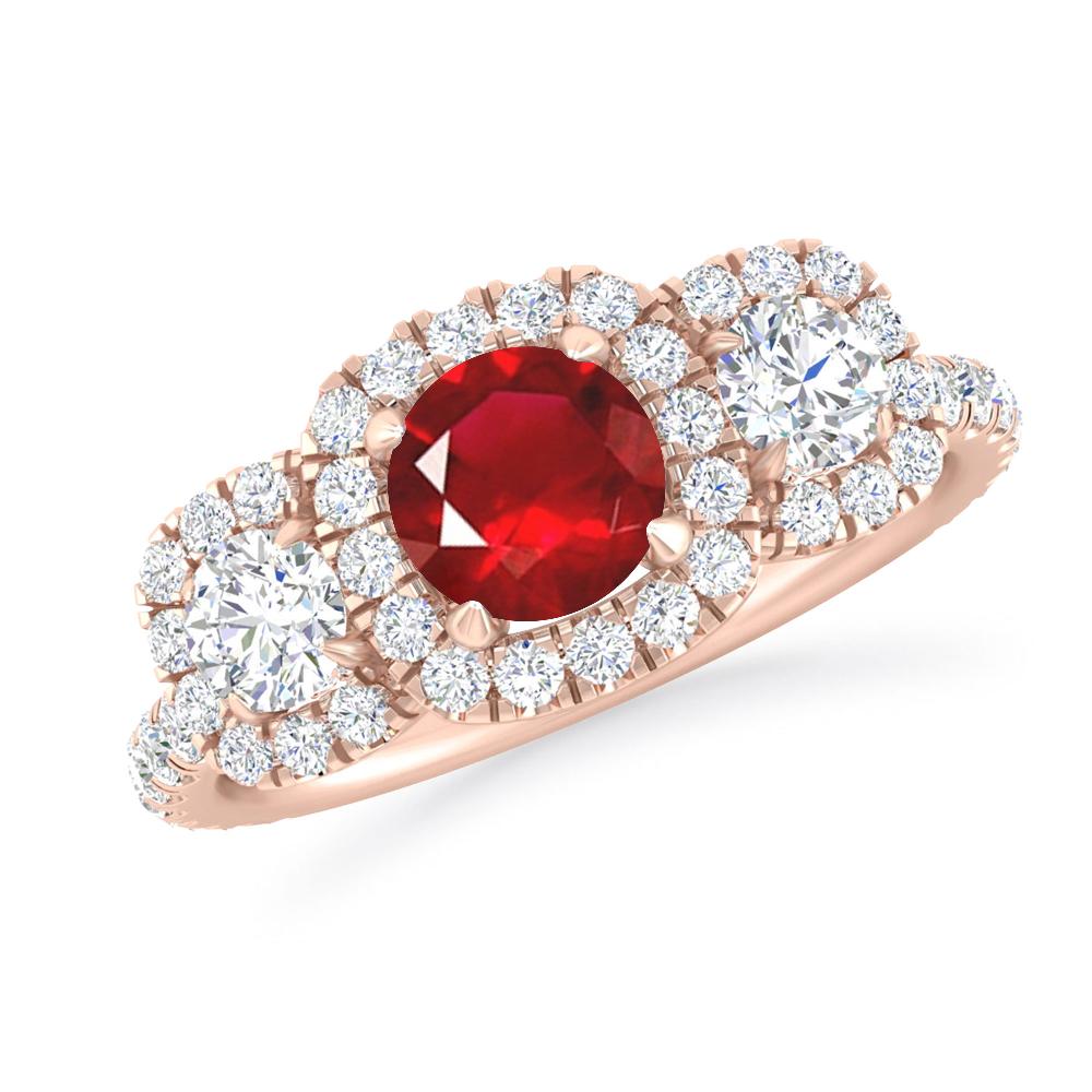 Rose Gold - Ruby