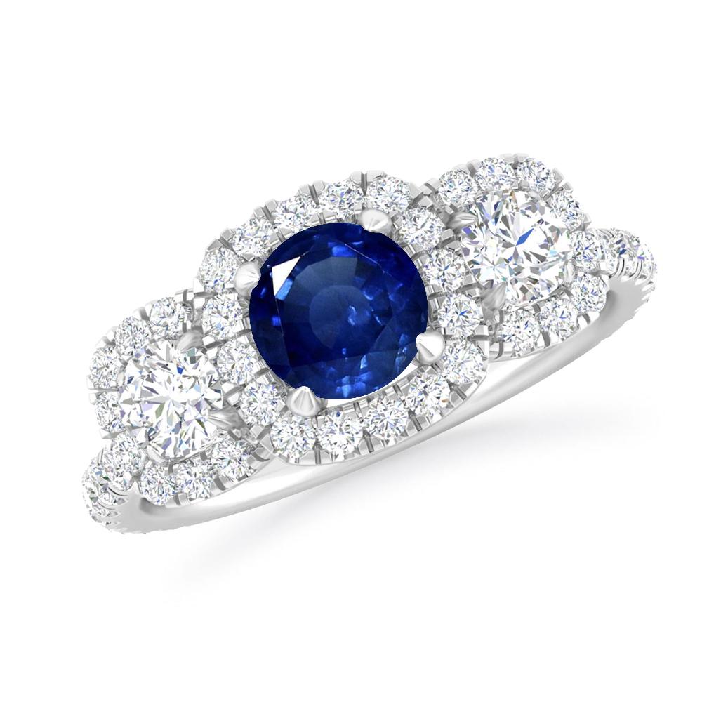 White Gold - Sapphire