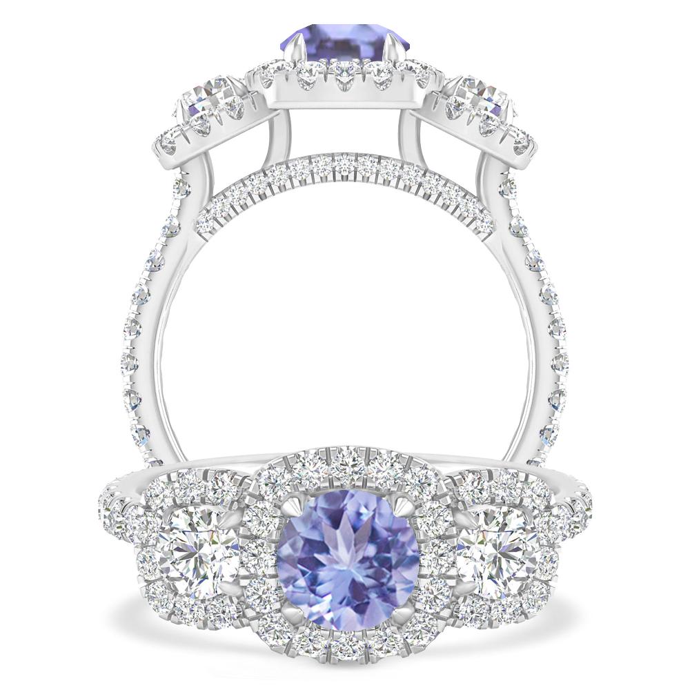 White Gold - Tanzanite