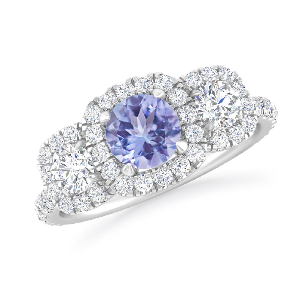 White Gold - Tanzanite