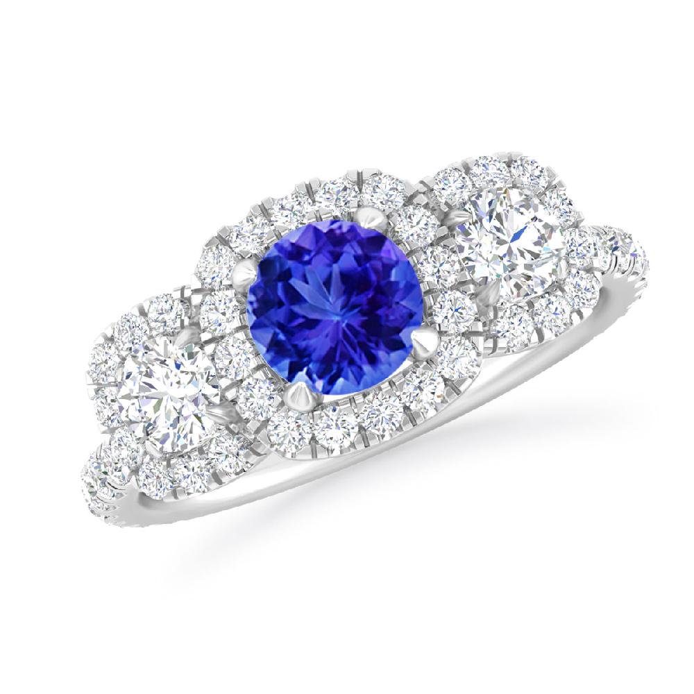 White Gold - Tanzanite