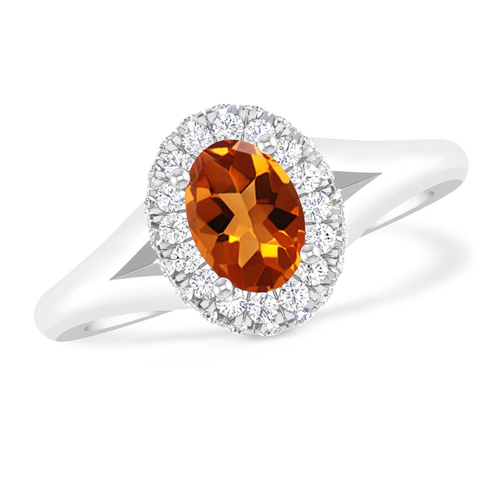 White Gold - Citrine