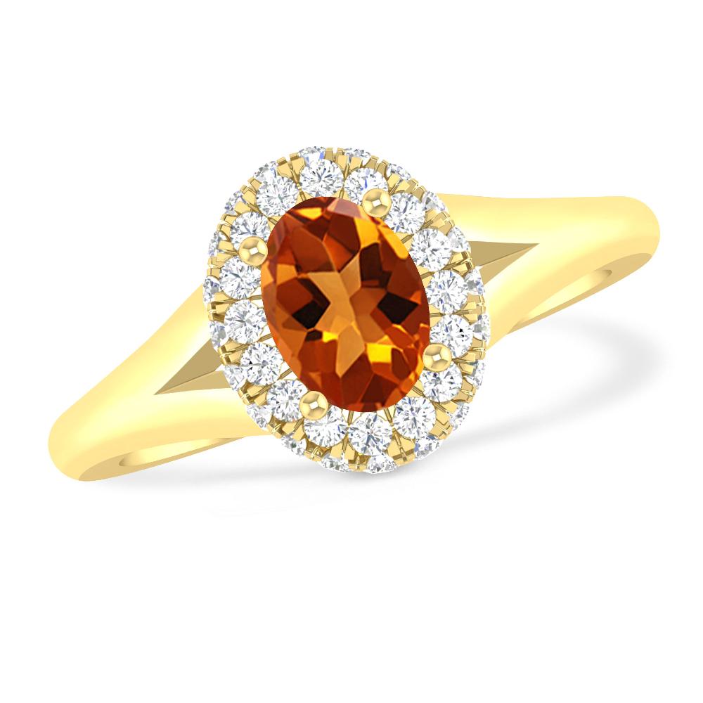 Yellow Gold - Citrine