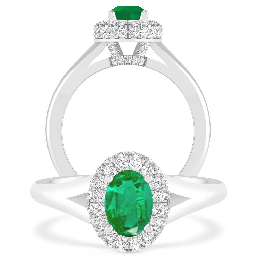 White Gold - Emerald