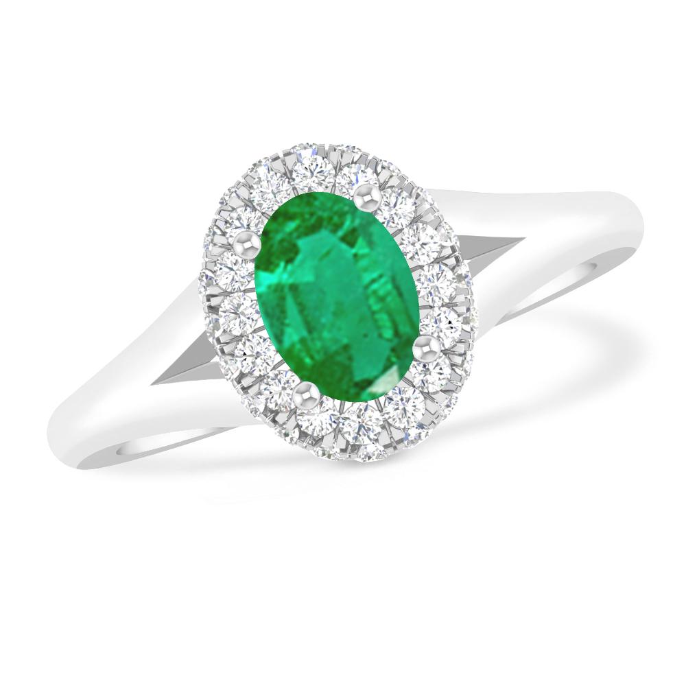 White Gold - Emerald