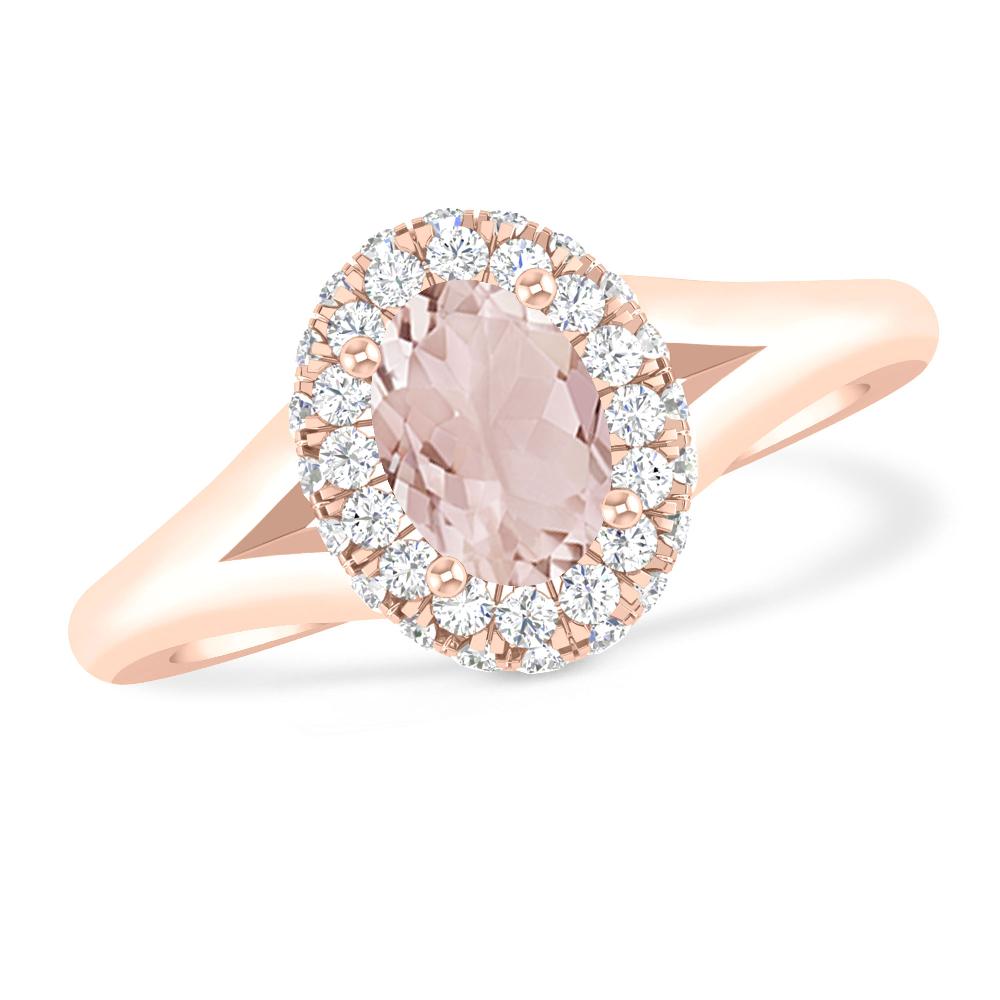 Rose Gold - Morganite