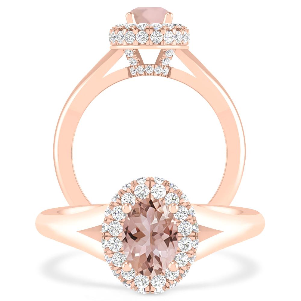 Rose Gold - Morganite