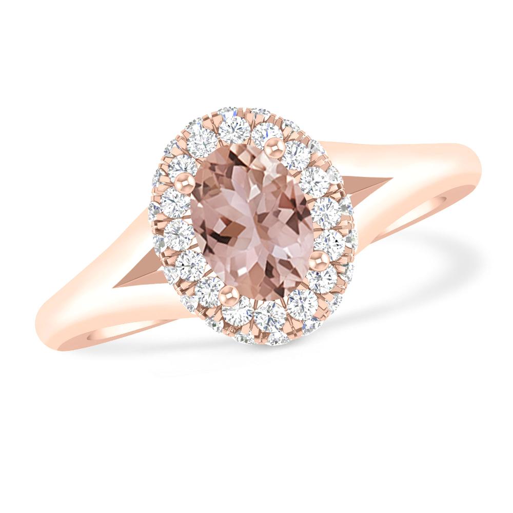 Rose Gold - Morganite