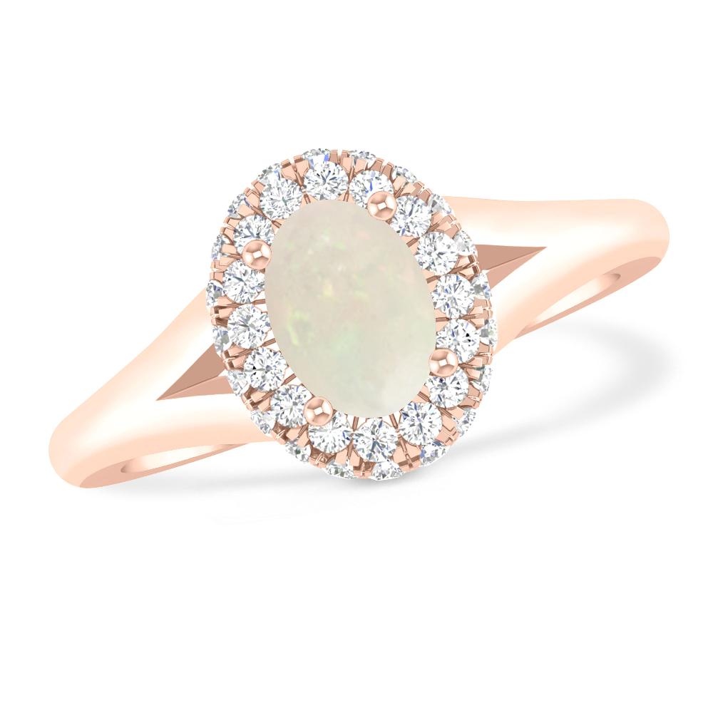 Rose Gold - Opal