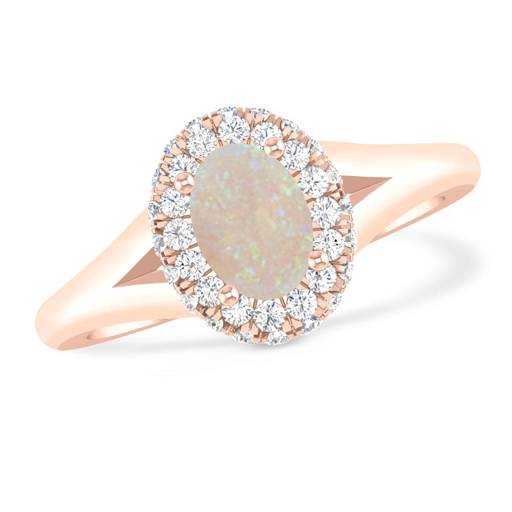 Rose Gold - Opal