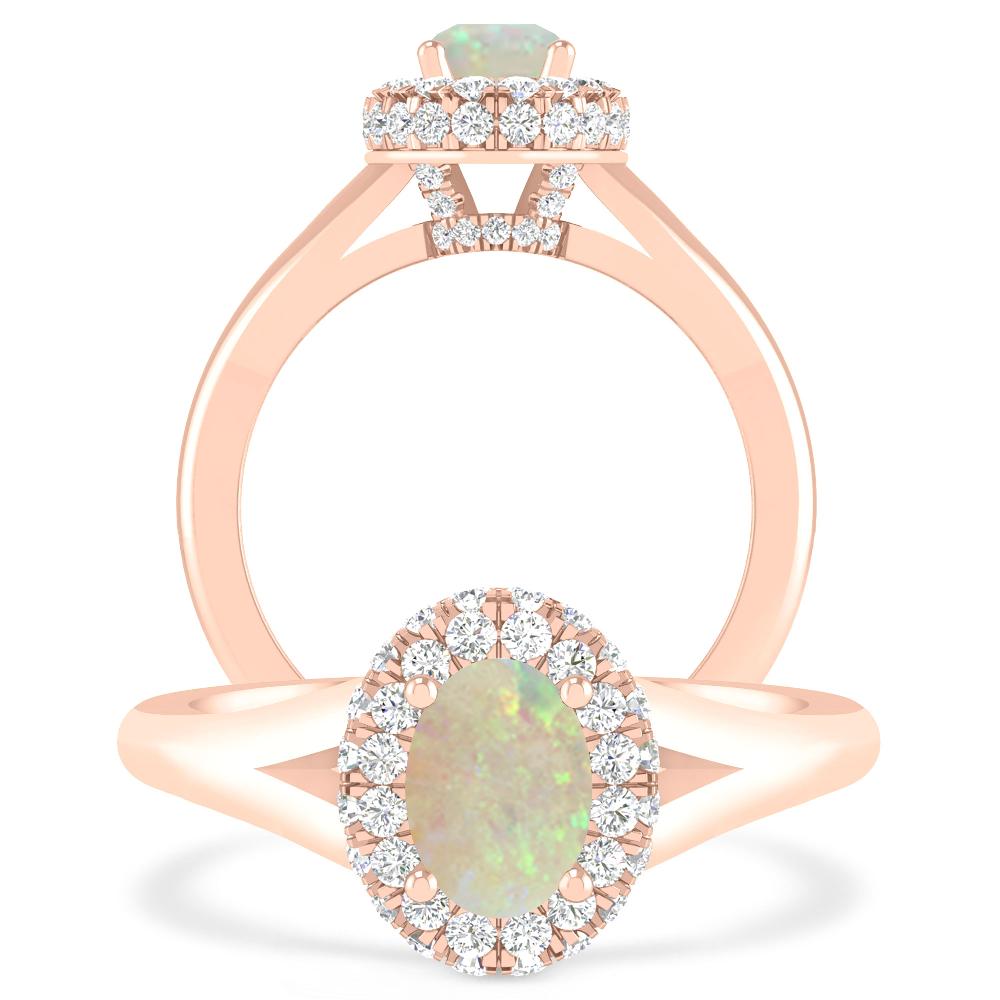 Rose Gold - Opal