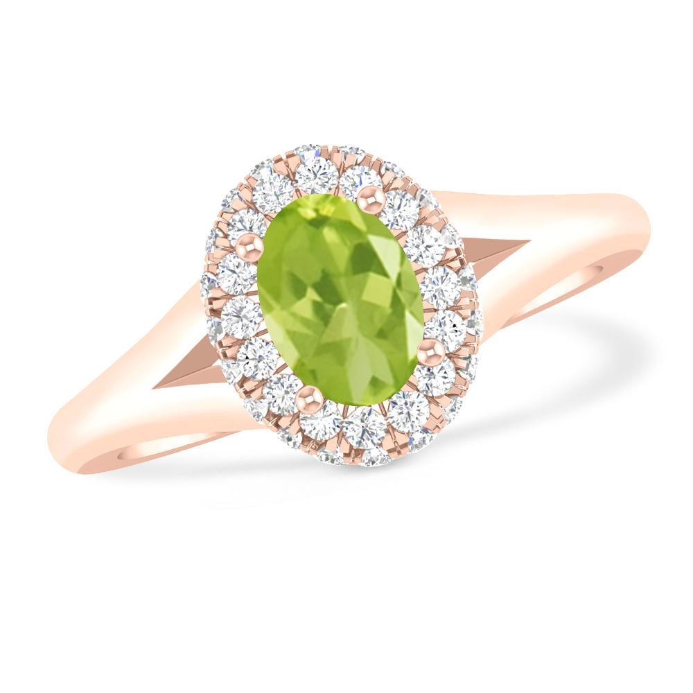 Rose Gold - Peridot