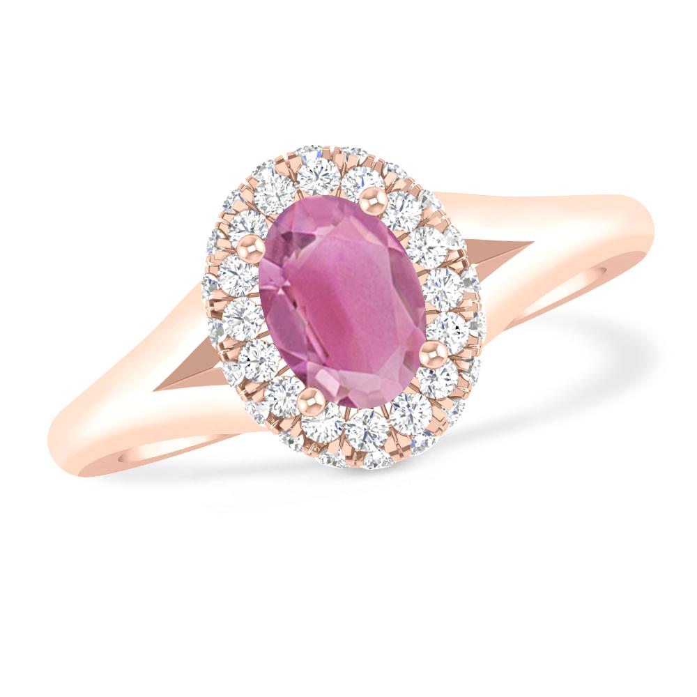 Rose Gold - Pink Tourmaline