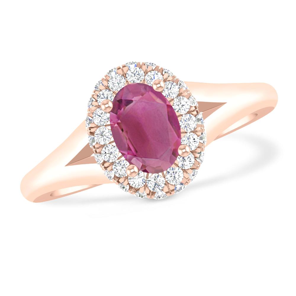 Rose Gold - Pink Tourmaline