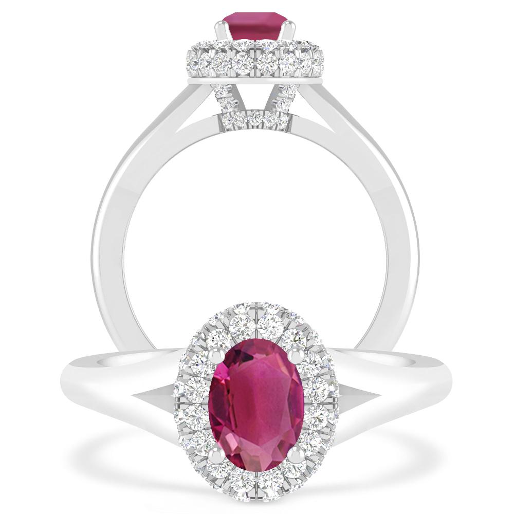 White Gold - Pink Tourmaline