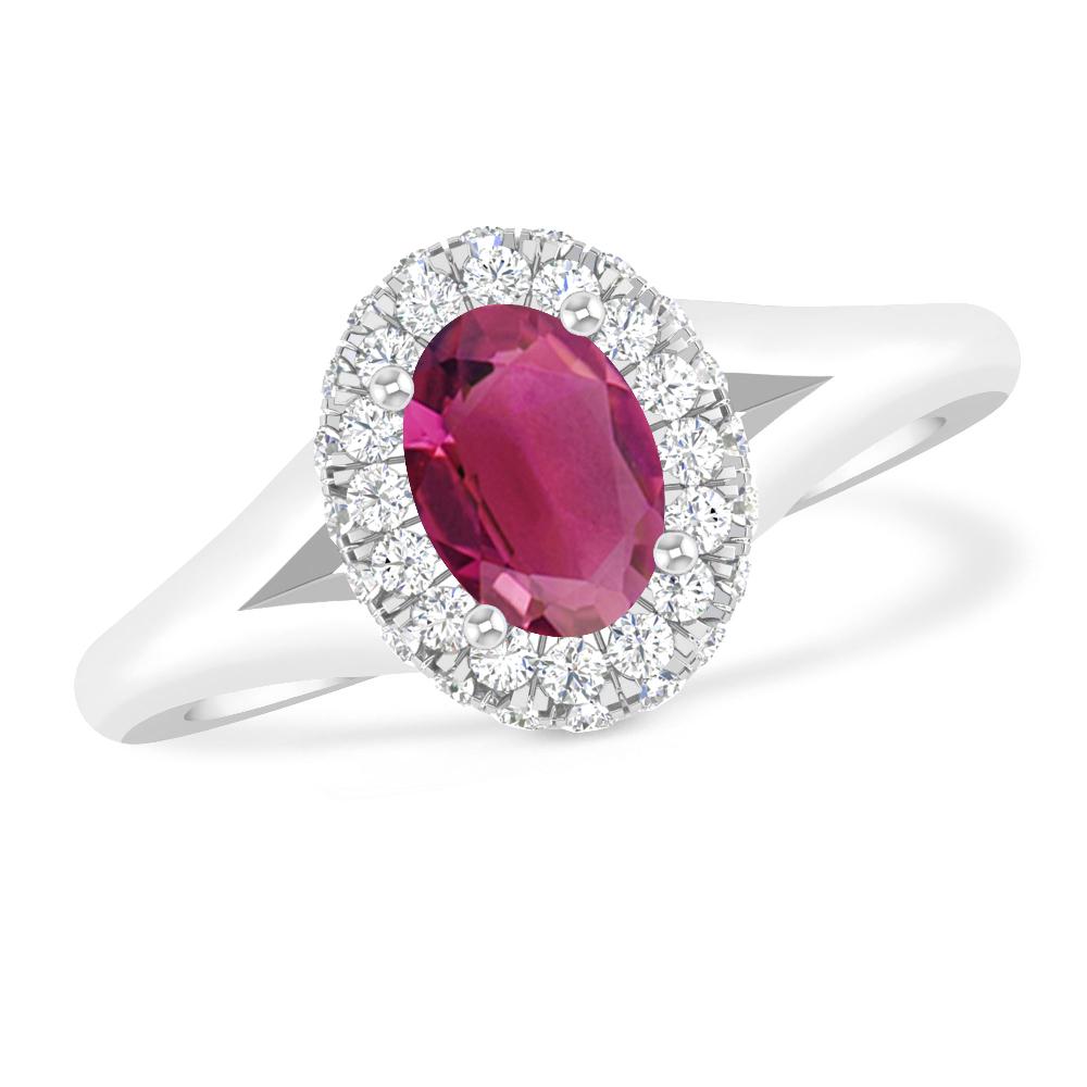 White Gold - Pink Tourmaline