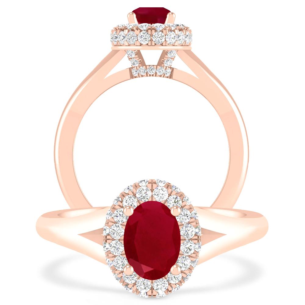 Rose Gold - Ruby