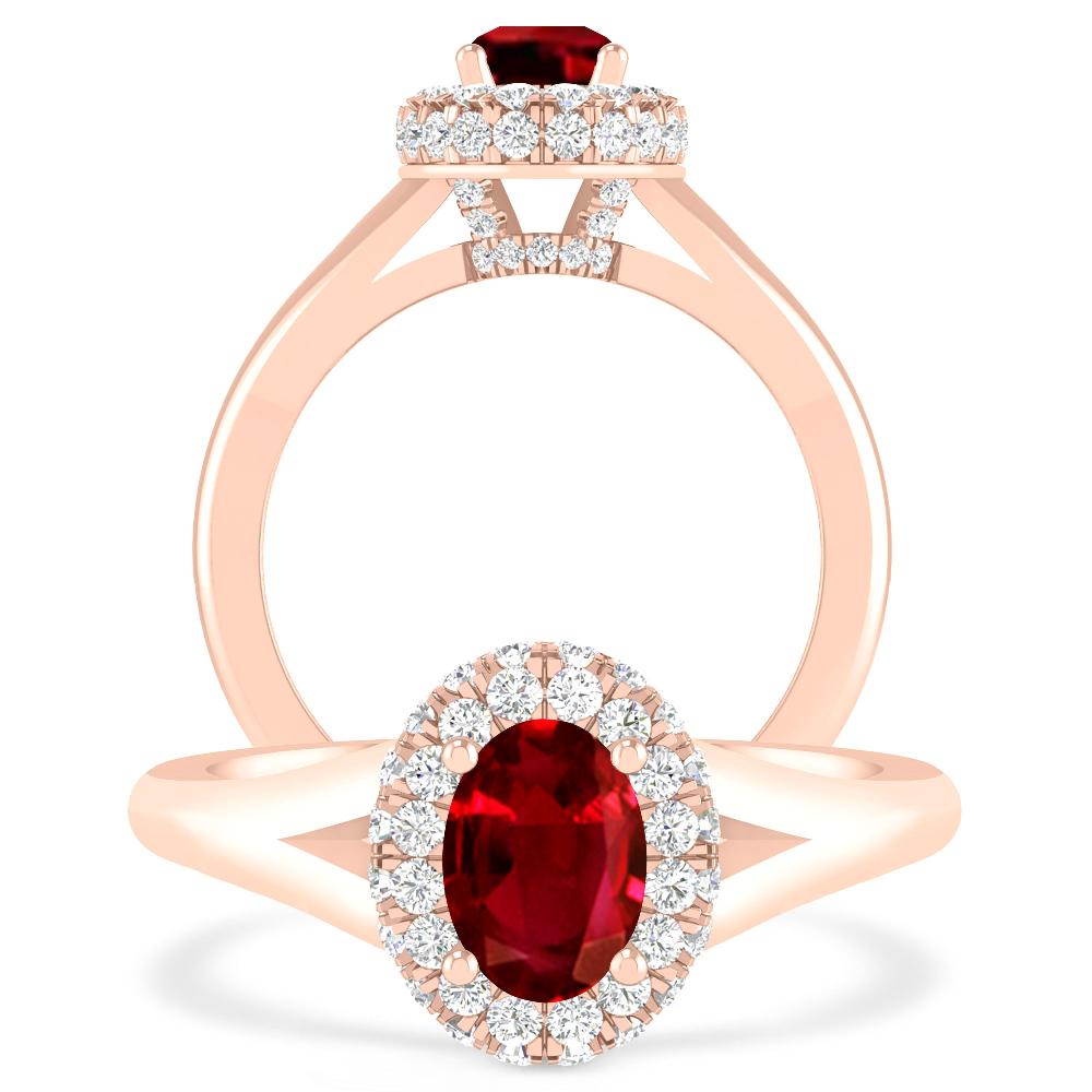 Rose Gold - Ruby