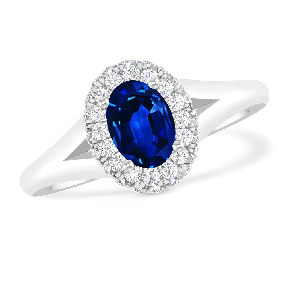 White Gold - Sapphire