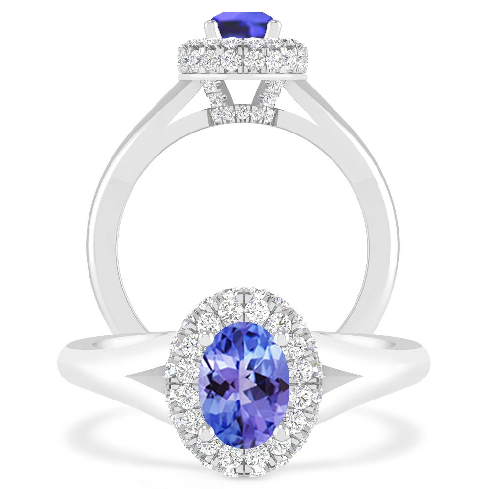 White Gold - Tanzanite