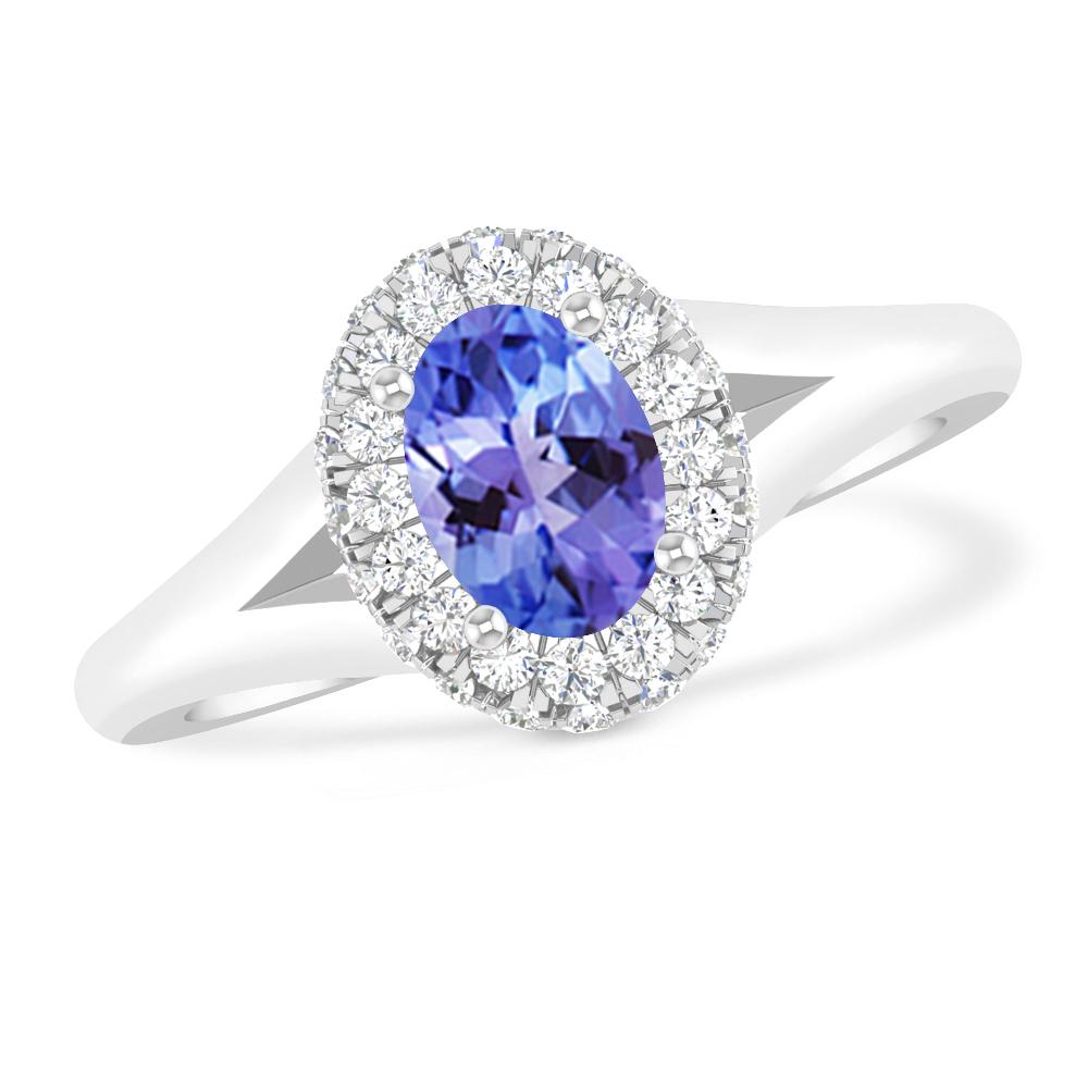 White Gold - Tanzanite