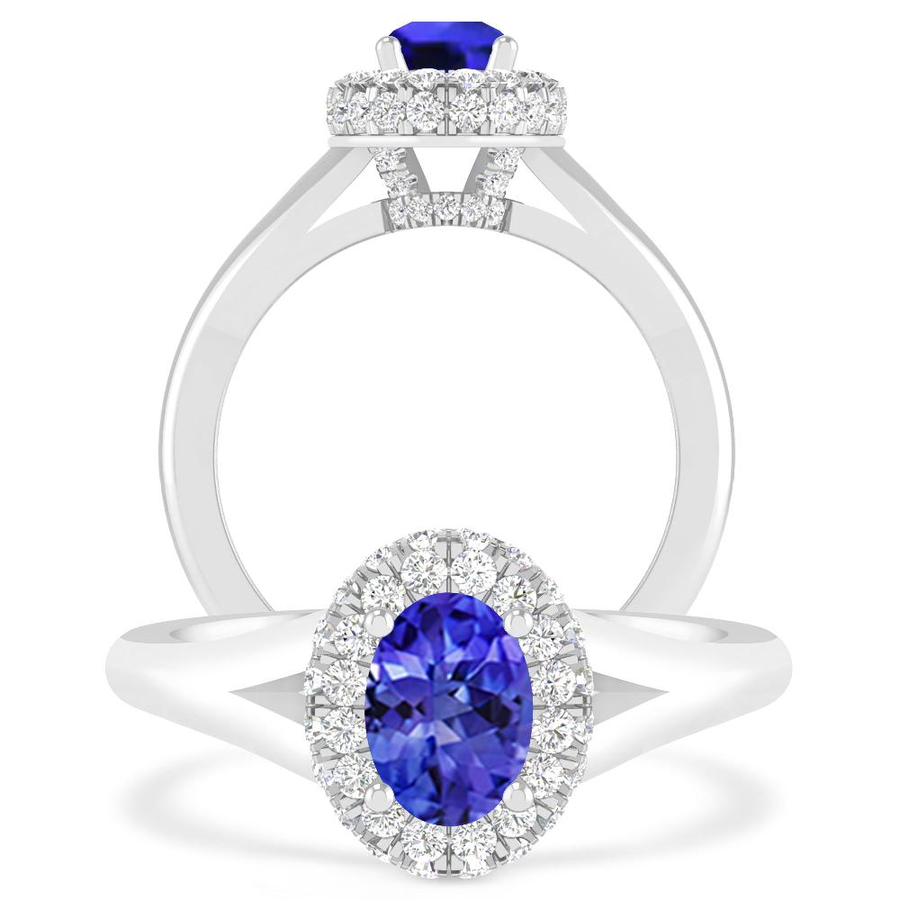 White Gold - Tanzanite