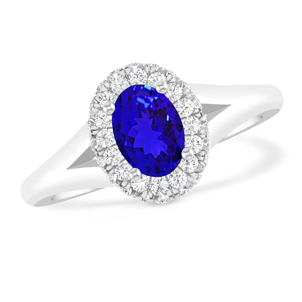 White Gold - Tanzanite