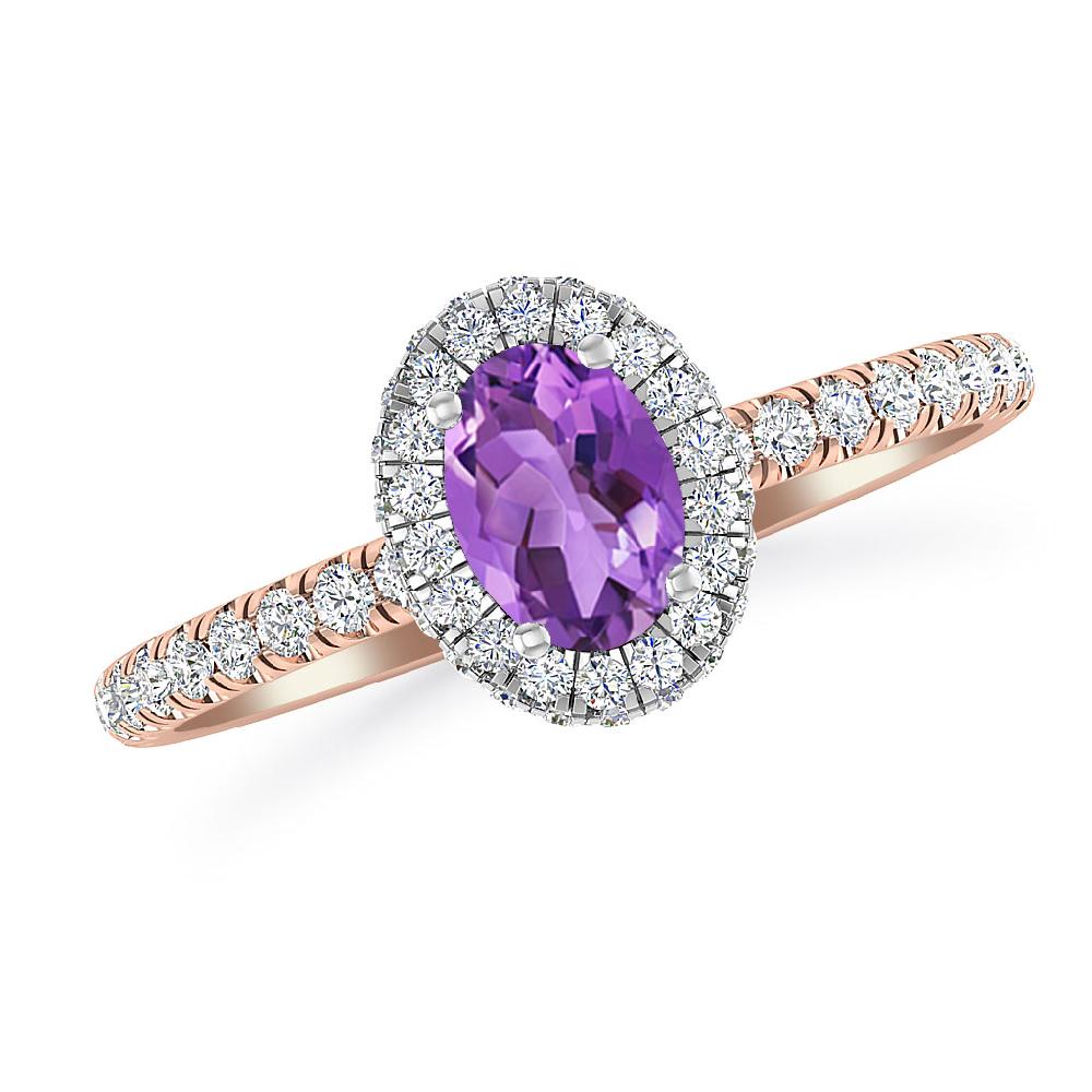 Rose Gold - Amethyst