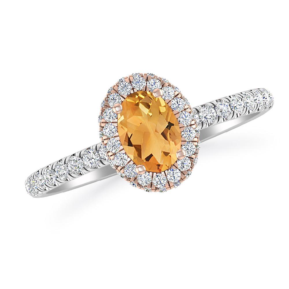 White Gold - Citrine