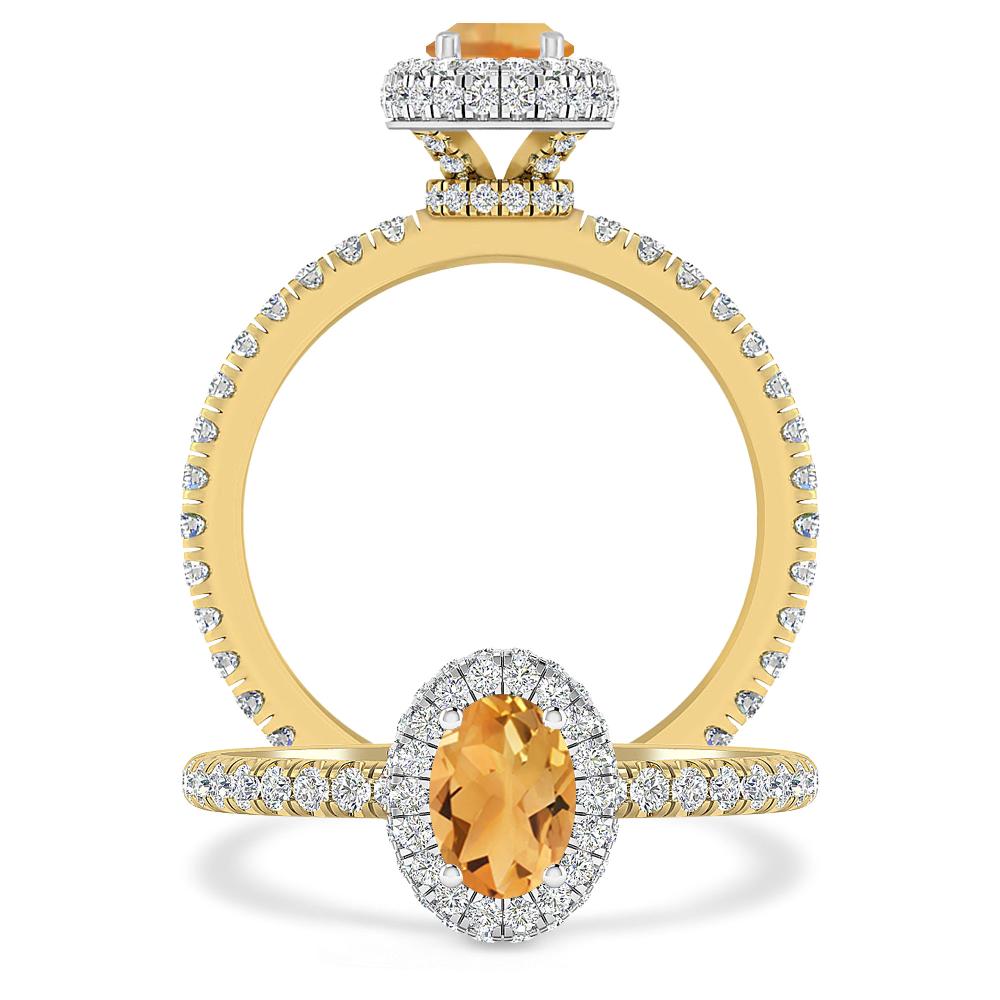 Yellow Gold - Citrine