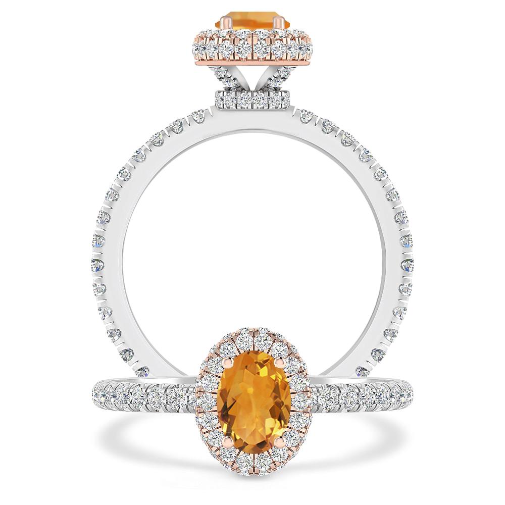 White Gold - Citrine