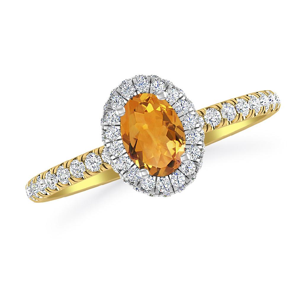 Yellow Gold - Citrine