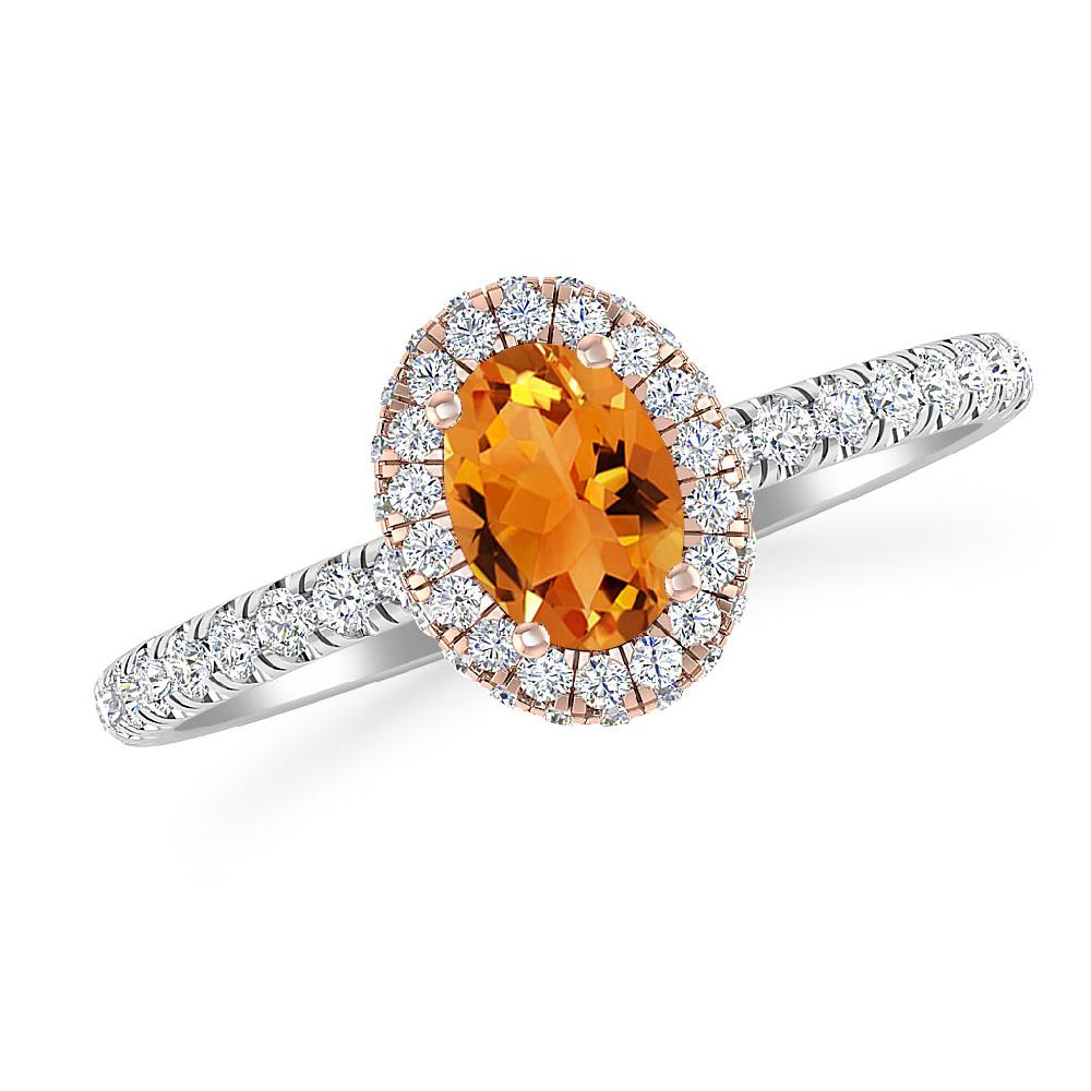 White Gold - Citrine