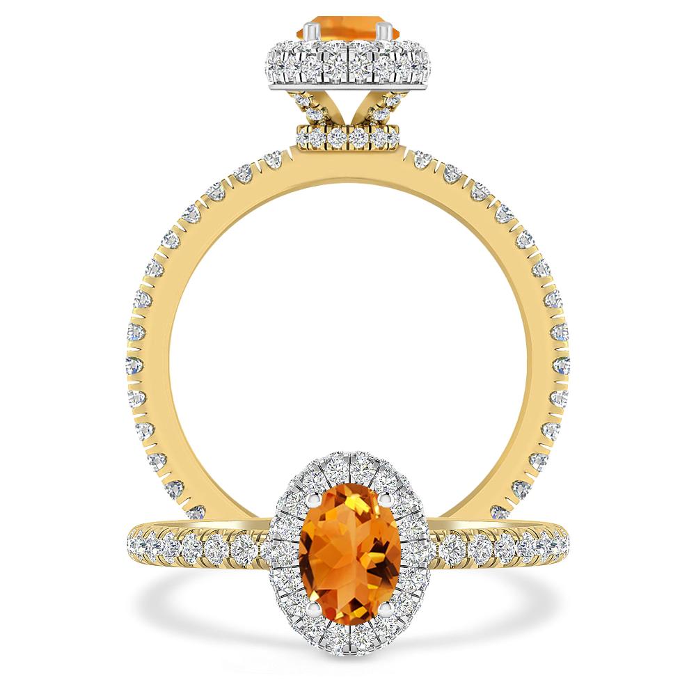 Yellow Gold - Citrine