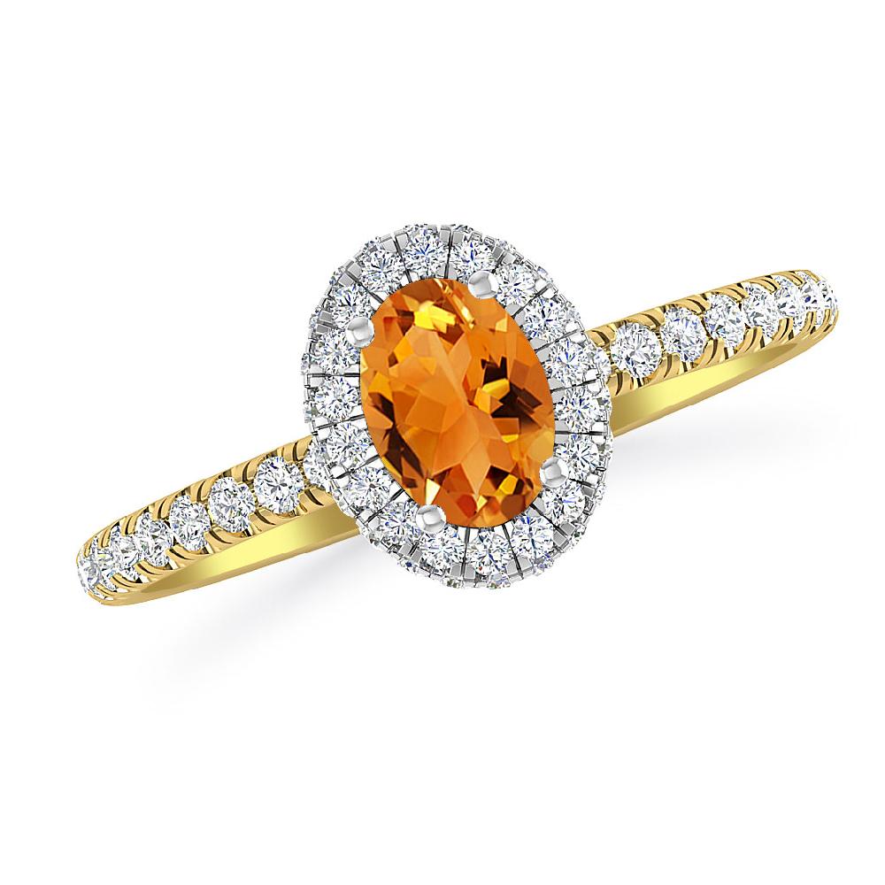 Yellow Gold - Citrine