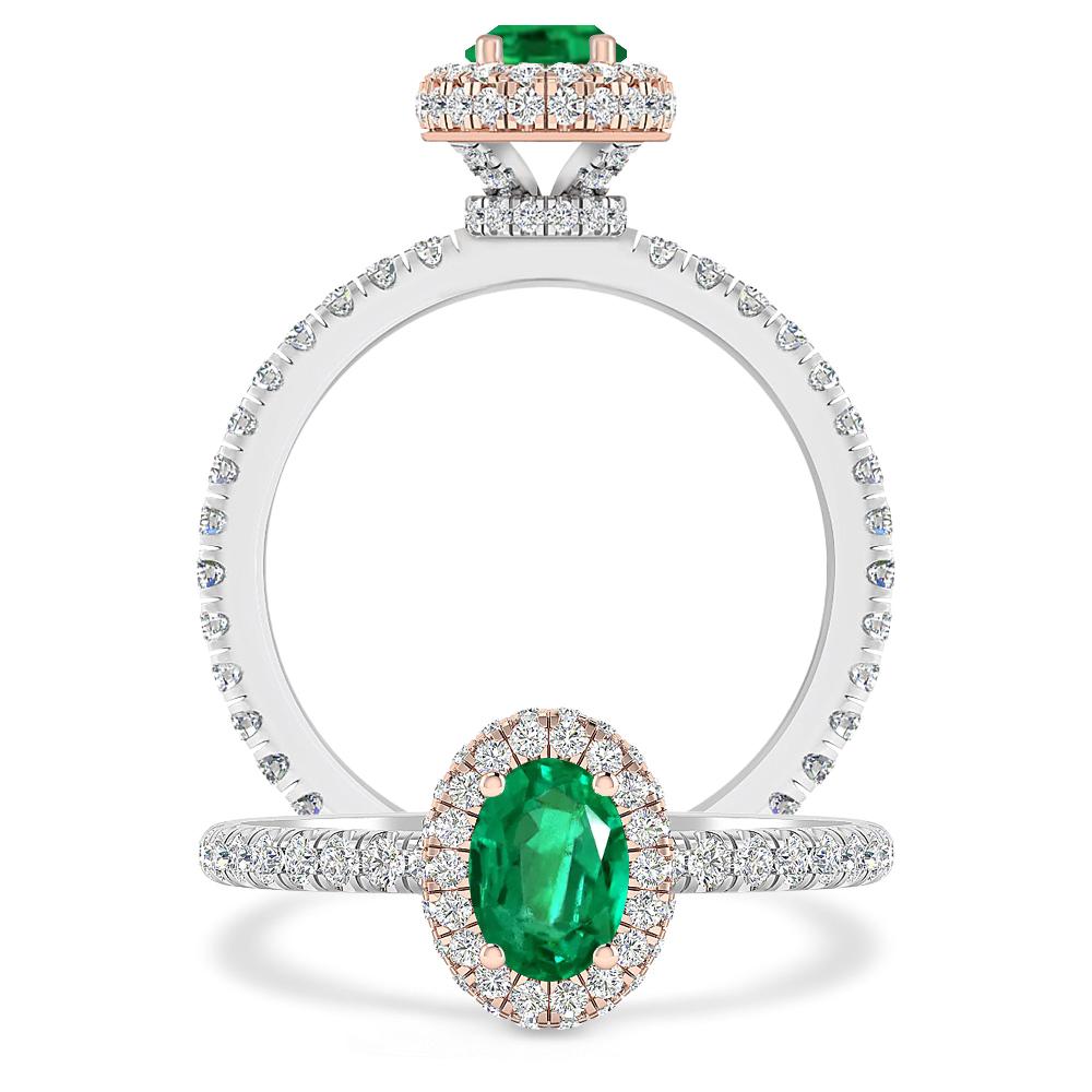 White Gold - Emerald
