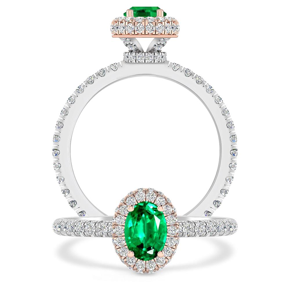 White Gold - Emerald