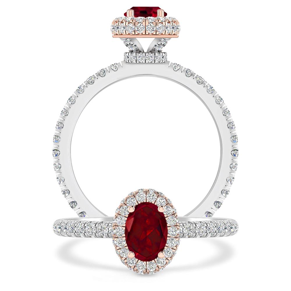 White Gold - Garnet