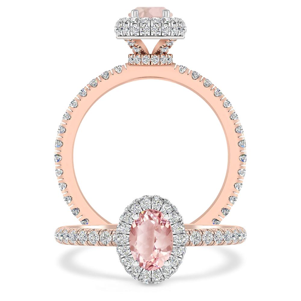 Rose Gold - Morganite