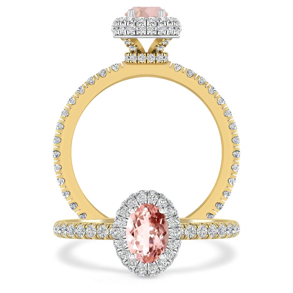 Yellow Gold - Morganite