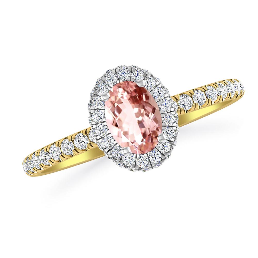 Yellow Gold - Morganite