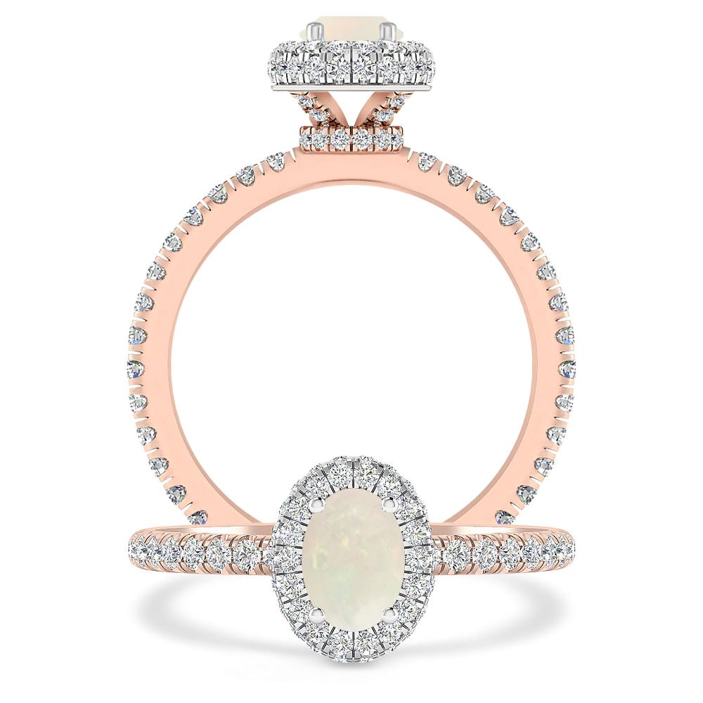 Rose Gold - Opal