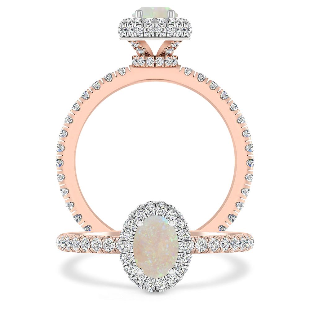 Rose Gold - Opal