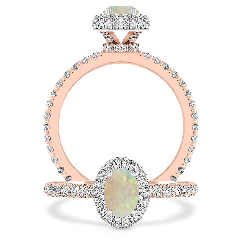 Rose Gold - Opal