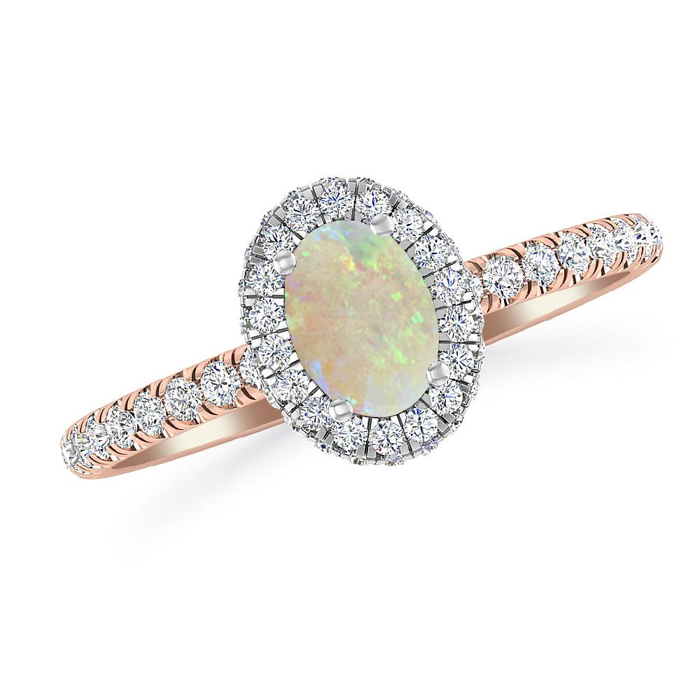 Rose Gold - Opal