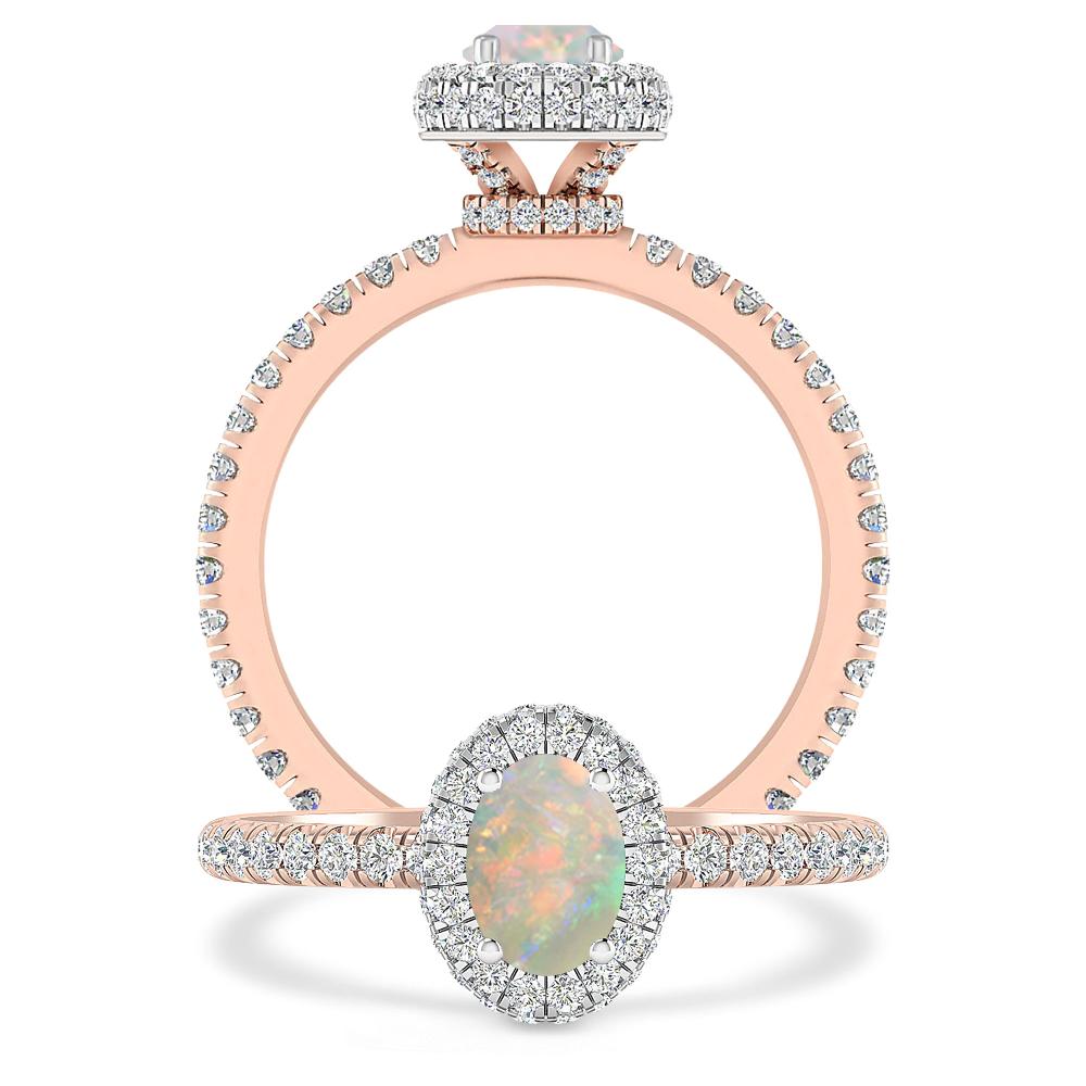 Rose Gold - Opal