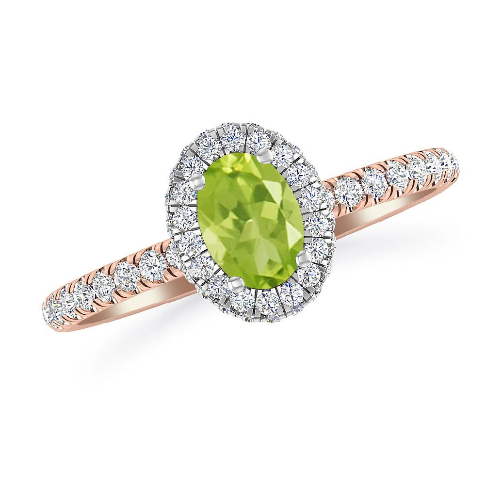 Rose Gold - Peridot