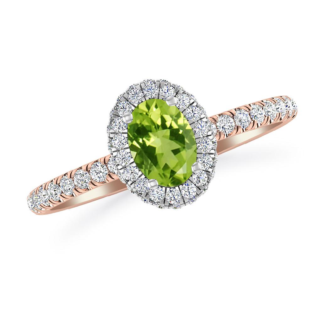 Rose Gold - Peridot